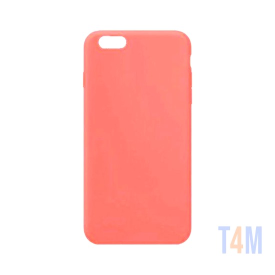 Capa de Silicone para Apple iPhone 6 Plus Rosa